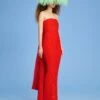 The Harlee Maxi Dress In Red