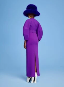 The Allegra Maxi Dress In Purple -LARA SALES STORE 220718 SolaceLondon SS23 55 095 R1