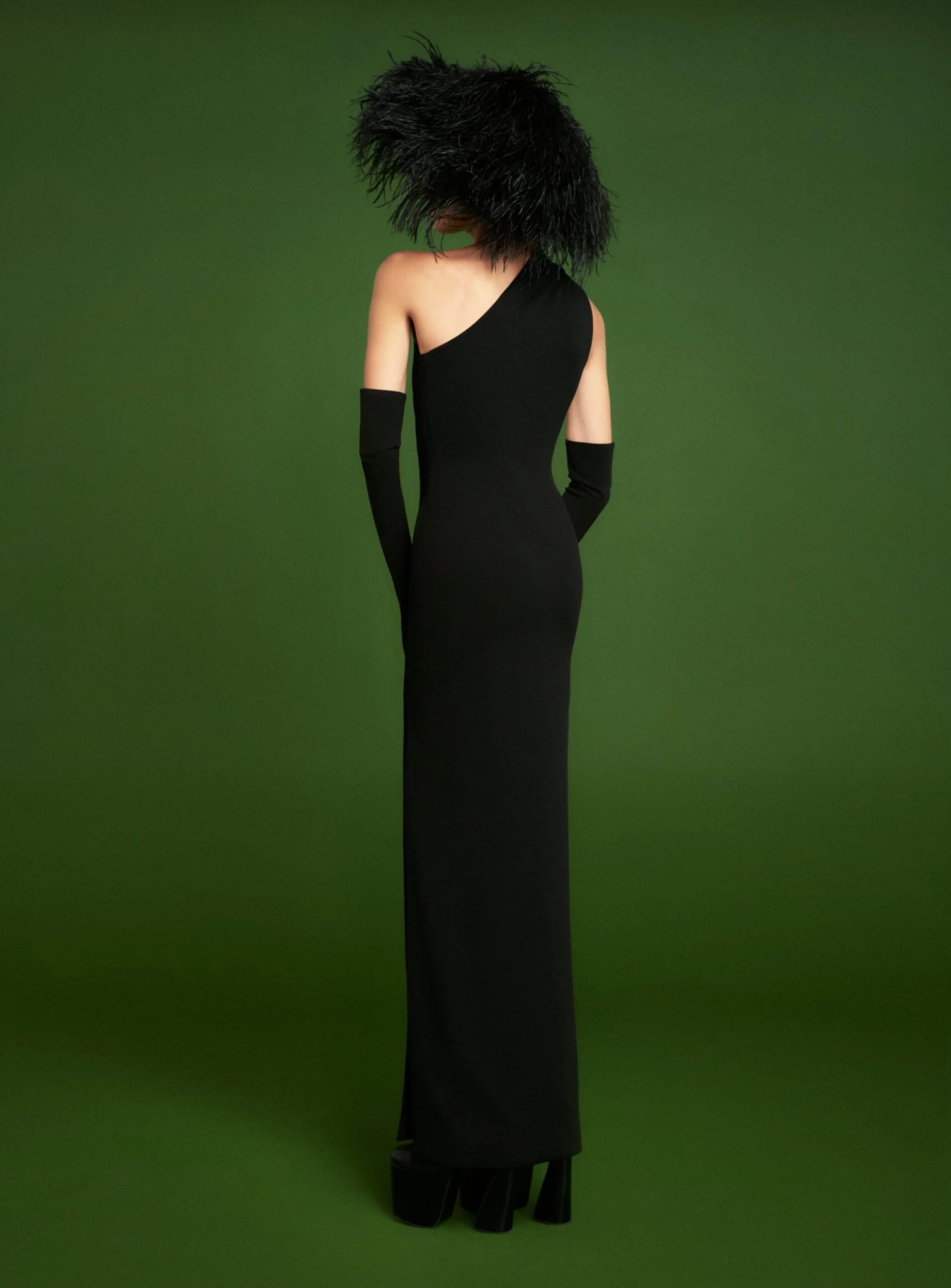 The Averie Dress In Black 2 The Averie Dress In Black - Image 2