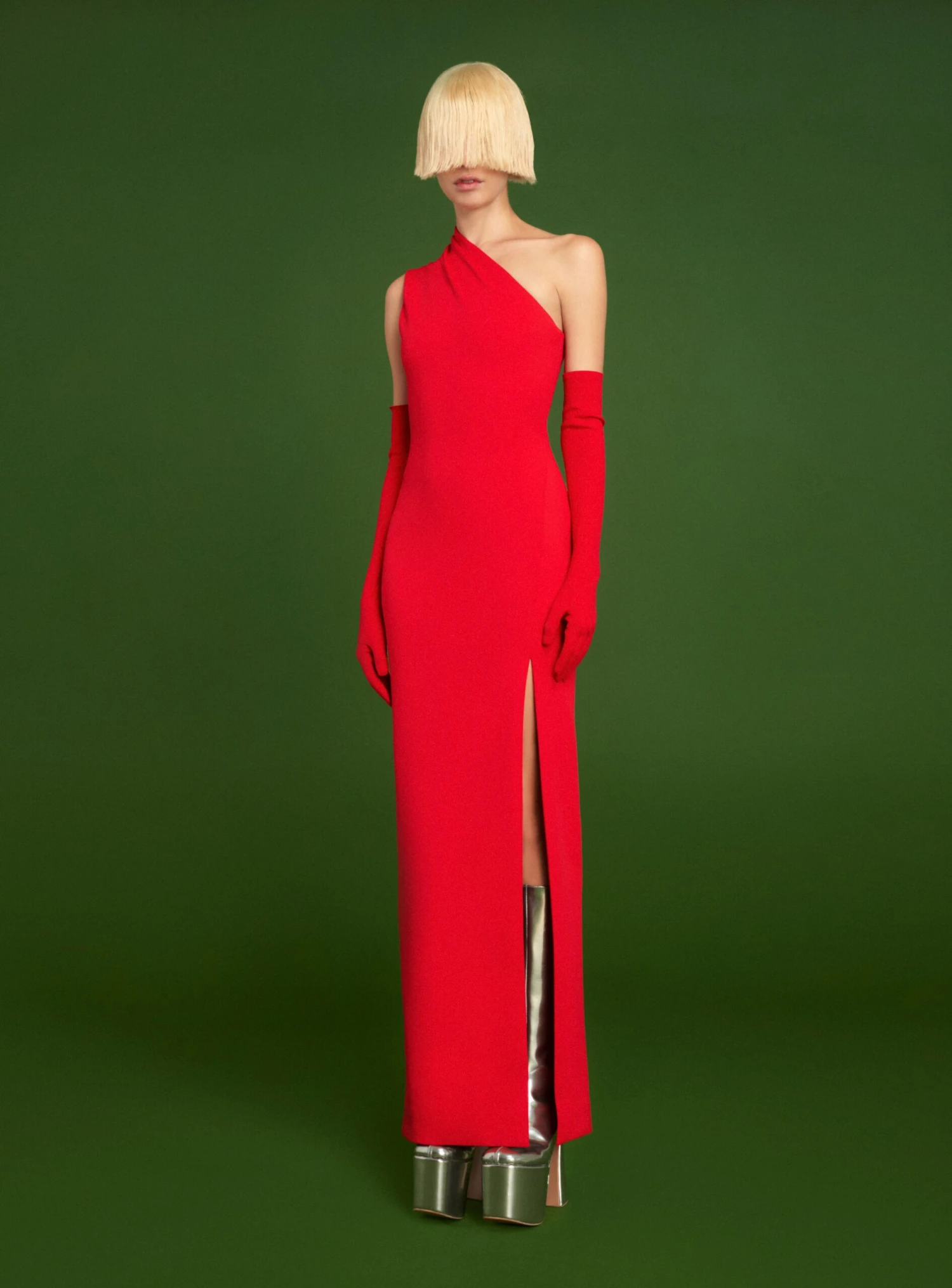 The Averie Maxi Dress In Red 3 The Averie Maxi Dress In Red - Image 3