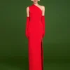 The Averie Maxi Dress In Red
