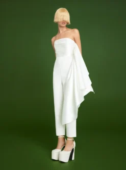 The Arlo Jumpsuit In Cream