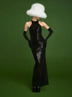 The Winona Maxi Dress In Black