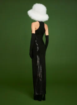 The Winona Maxi Dress In Black -LARA SALES STORE 220915 SolaceLondon RS23 12 143 R1 scaled