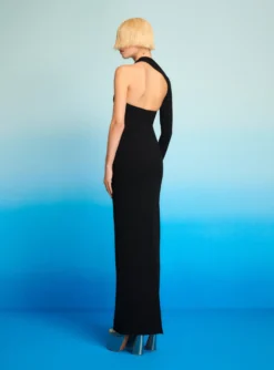 The Saren Maxi Dress In Black -LARA SALES STORE 221014 SolaceLondon RS23 01 143 R1 scaled