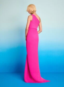 The Dyas Maxi Dress In Fuchsia -LARA SALES STORE 221014 SolaceLondon RS23 08 125 R1
