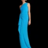 The Dyas Maxi Dress In Blue