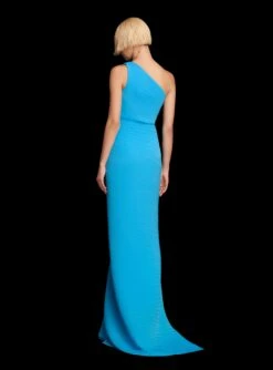 The Dyas Maxi Dress In Blue -LARA SALES STORE 221014 SolaceLondon RS23 13 089 R1