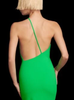 The Petch Maxi Dress In Bright Green -LARA SALES STORE 221014 SolaceLondon RS23 17 093