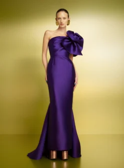 The Reya Maxi Dress In Amethyst