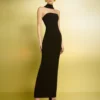 The Amari Maxi Dress In Black