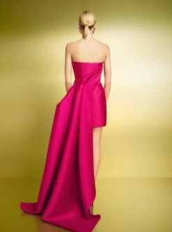 The Meyer Mini Dress In Cerise -LARA SALES STORE 221020 SolaceLondon PF23 12 157 R1