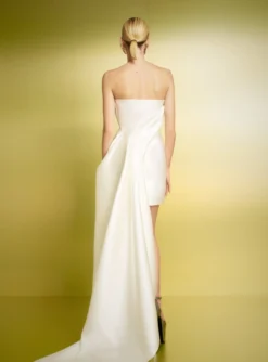 The Meyer Mini Dress In Cream -LARA SALES STORE 221020 SolaceLondon PF23 18 104 R1 scaled