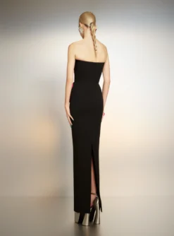 The Zuri Maxi Dress In Pink And Black -LARA SALES STORE 221021 SolaceLondon PF23 36 075 R1 scaled