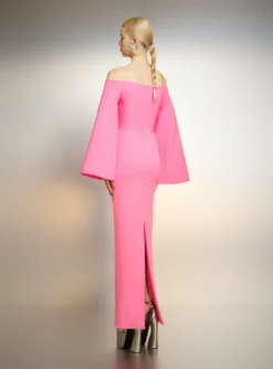 The Eliana Maxi Dress In Pink -LARA SALES STORE 221021 SolaceLondon PF23 40 089 R1 scaled