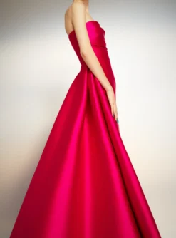 The Tiffany Maxi Dress In Cerise -LARA SALES STORE 221021 SolaceLondon PF23 42 036 R1 scaled