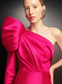 The Heyam Maxi Dress In Cerise