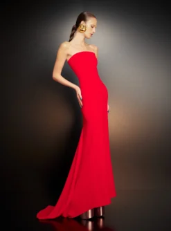 The Willa Maxi Dress In Red