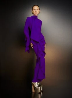 The Nella Maxi Dress In Amethyst