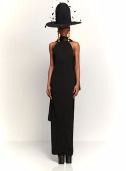 The Dahlia Maxi Dress In Black