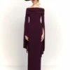 The Arden Maxi Dress In Plum