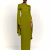 The Arden Maxi Dress In Sweet Pea Green