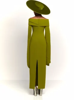 The Arden Maxi Dress In Sweet Pea Green 7 The Arden Maxi Dress In Sweet Pea Green -LARA SALES STORE 230309 SolaceLondon RS23 06 054 R1 scaled