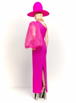The Hudson Maxi Dress In Pink -LARA SALES STORE 230309 SolaceLondon RS23 10 036 R1 scaled