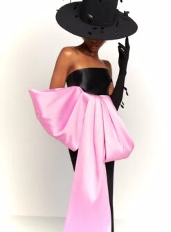 The Maeve Maxi Dress In Black And Blush