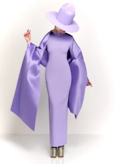 The Lyana Maxi Dress In Lilac