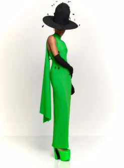 The Demi Maxi Dress In Bright Green -LARA SALES STORE 230309 SolaceLondon RS23 28 087 R1 scaled