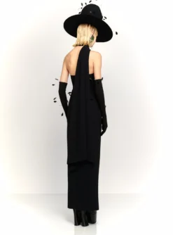The Demi Maxi Dress In Black -LARA SALES STORE 230309 SolaceLondon RS23 33 097 R1 scaled