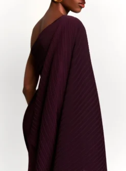 The Lillia Maxi Dress In Plum -LARA SALES STORE 230309 SolaceLondon RS23 34 165 R1 scaled