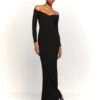The Tara Maxi Dress In Black