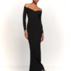 The Tara Maxi Dress In Black