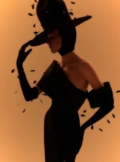 The Alexis Maxi Dress In Black