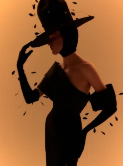 The Alexis Maxi Dress In Black