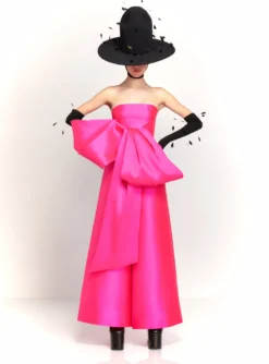 The Thea Trousers In Hot Pink