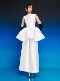 The Thea Trousers In Cream