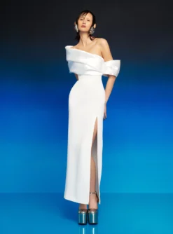 The Alexis Maxi Dress In Cream