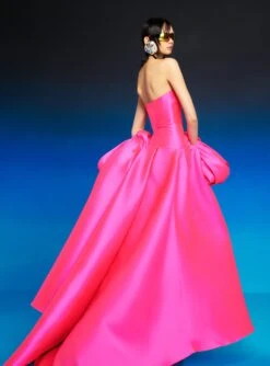 The Lea Maxi Dress In Hot Pink -LARA SALES STORE 230309 SolaceLondon RS23 60 253 R1
