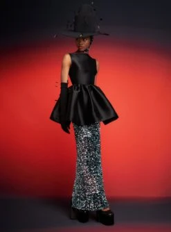 The Tumie Skirt In Sequin