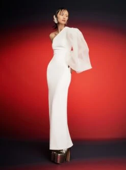 The Hudson Maxi Dress In Cream