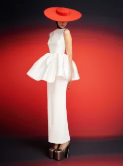 The Alda Maxi Dress In Cream