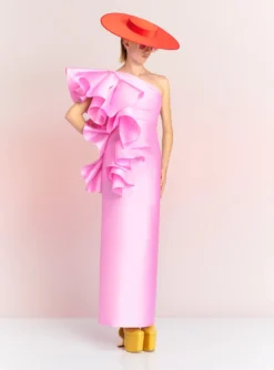 The Barney Maxi Dress In Blush -LARA SALES STORE BARNEY MAXI DRESS OS39009 BLUSH 104 R1 scaled