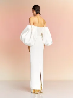 The Carmen Maxi Dress In Cream -LARA SALES STORE CARMEN MAXI DRESS OS34012 CREAM 183 R1 scaled