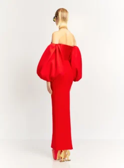 The Carmen Maxi Dress In Red -LARA SALES STORE CARMEN MAXI DRESS OS34012 RED 227 R1 scaled