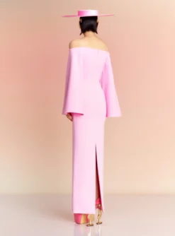 The Eliana Maxi Dress In Blush -LARA SALES STORE ELIANA MAXI DRESS OS36030 BLUSH 064 R1 scaled