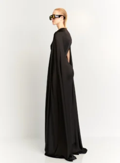 The Elya Maxi Dress In Black -LARA SALES STORE ELYA MAXI DRESS OS39022 BLACK 181 R1 scaled