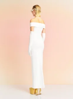 The Ines Maxi Dress In Cream -LARA SALES STORE INES MAXI DRESS OS39030 CREAM 106 R1 scaled